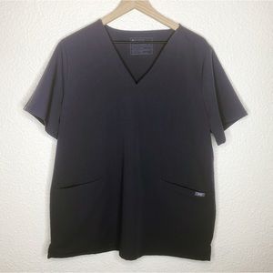 Figs Charcoal Gray Size XL top